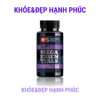 Thực phẩm bổ sung Siberian Super Natural Sport Mega Essentials – 120 viên/lọ