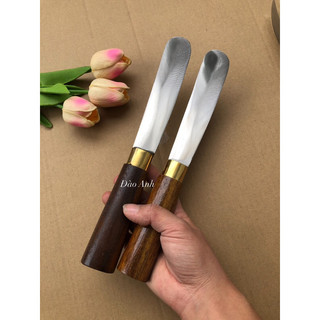 Dao lấy cơm dừa thép trắng không gỉ
