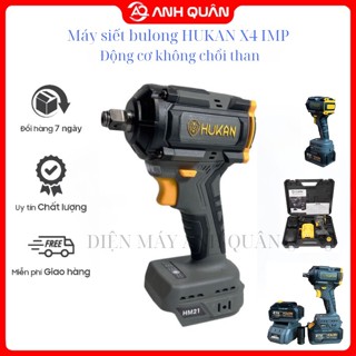 Máy siết bulong hukan X4 IMP - ( thân máy) động cơ không chổi than cực khỏe