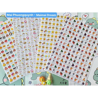 Sticker khen thưởng khổ A4