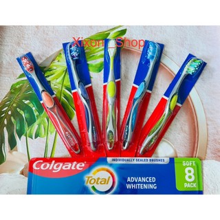 Bàn chải đánh răng Colgate Total Advanced Whitening Toothbrush nội địa Mỹ