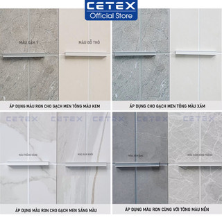 Keo chít mạch 2 thành phần CETEX (IB cho shop báo màu)