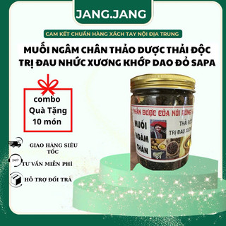 Combo 3Hộp Muối Ngâm Chân Thảo Dược Nguồn SaPa Chính Gốc – Ngâm Chân Thải Độc Giảm Đau Nhức Giúp Thư Giãn,An Giấc