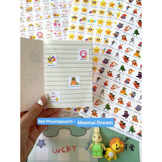 Sticker khen thưởng khổ A4 (mẫu lời khen tiếng Việt)
