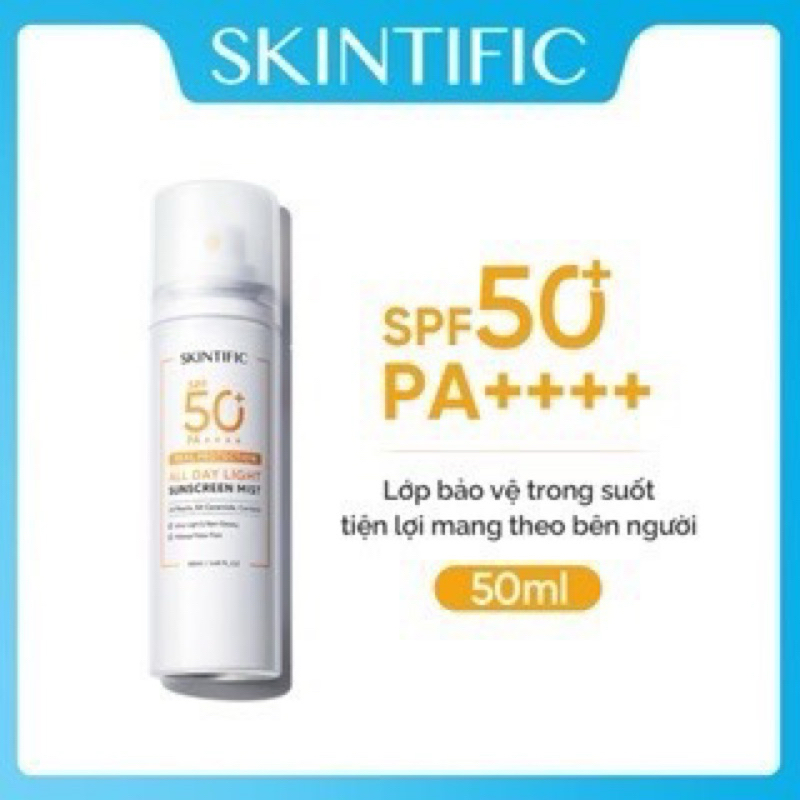 xịt chống nắng mini 50ml 120 pass 69