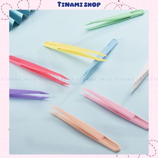Nhíp nhựa gắp sticker 8cm màu sắc ngẫu nhiên dụng cụ hỗ trợ gắp sticker