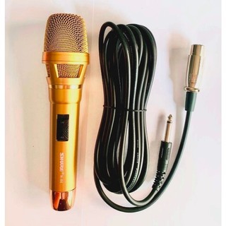 Micro Karaoke Có Dây Shure N86 Dòng Chuyên Nghiệp Hỗ Trợ Loa Kéo, Âm li, Vang, Mixer.
