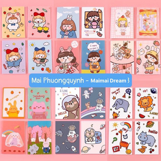 SET 10 Sổ tay nhỏ cute dày 30 trang (SET 10c)