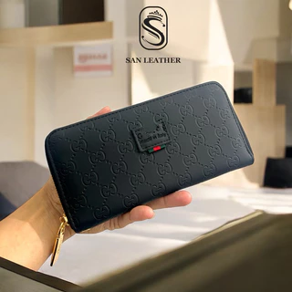Ví dài cầm tay Nam Nữ Cao Cấp San Leather G22