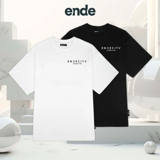 Áo thun ENDE CITY Signature Basic tee Áo phông chính hãng Local Brand nam nữ 100% cotton oversize
