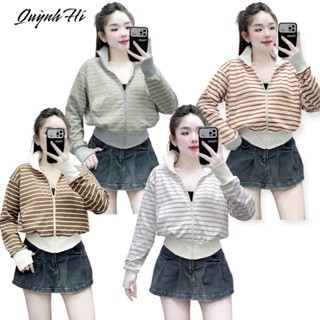 QUYNH HI | Áo khoác thun cotton 6 túi (có 2 khóa kéo trong) dày ít , mềm mịn mát , cổ trụ form lửng