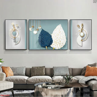 Bộ 3 tranh tráng gương "tranh bắc âu" tranh treo tường phòng khách