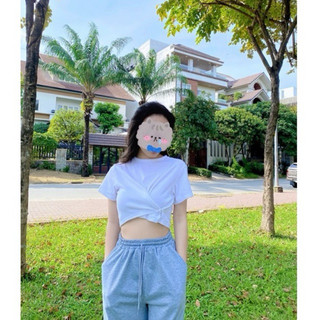 “𝐃𝐀𝐈𝐒𝐘 𝐂𝐑𝐎𝐏𝐓𝐎𝐏” Áo croptop mặc được 2 kiểu