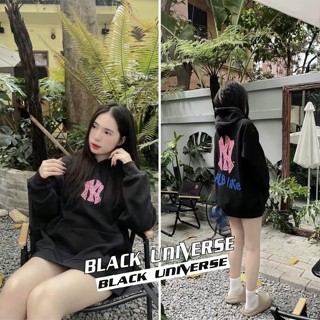  Áo Hoodie Mlb like chất liệu nỉ bông 100% cotton cao cấp 