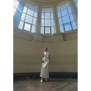 Zara Silk Set • Set Áo Lụa Cột & Chân Váy