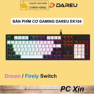 Bàn phím cơ DAREU EK104 (2 sides RGB strip, Multi-Led, PBT Double Shot OEM profile)