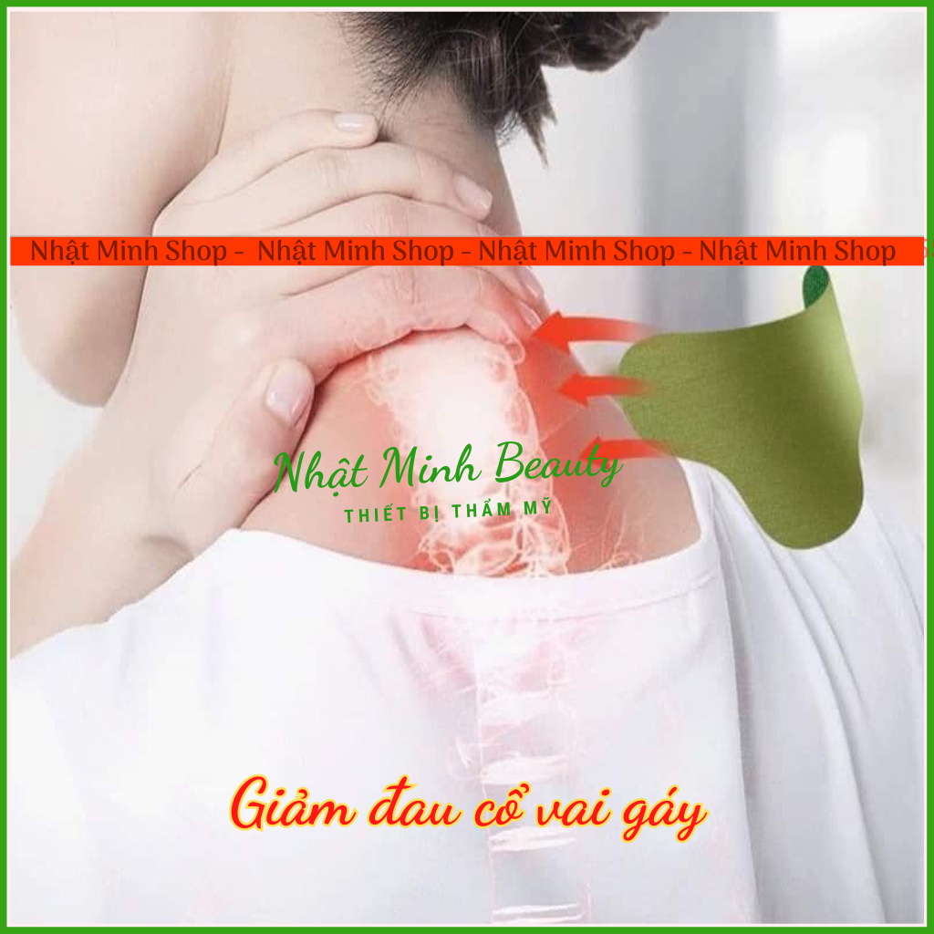 Hộp 12 miếng dán cổ vai gáy giảm đau nhức, thải độc tố cơ thể (tách lẻ)
