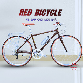 Xe đạp cổ điển life r9 track nhôm - xe đạp touring hoài cổ bộ đề shimano nhật bản