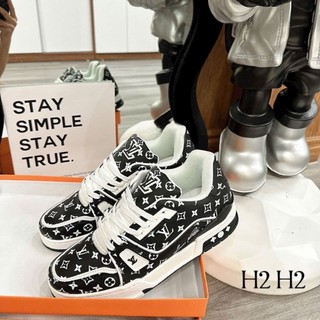 Giày Lv black mono hàng cao cấp size 36->44 NAM NỮ