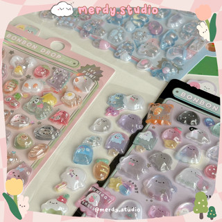 Sticker nổi 3D Bubble BonBon Drop
