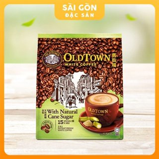  Cà Phê White Coffee Oldtown Mía Đường Tự Nhiên Nhập Khẩu Malaysia 15 Gói x 35G 