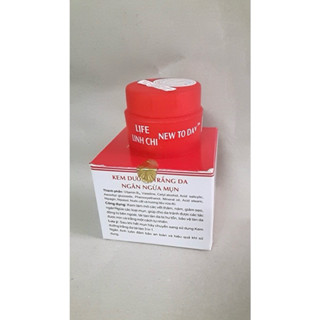 KEM ỐC SÊN LIFE LINH CHI DƯỠNG TRẮNG DA NGĂN NGỪA MỤN NGÂN ANH 18G