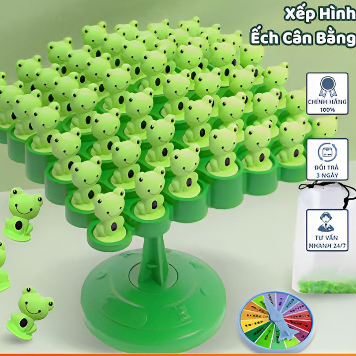 Ếch cân bằng trọng lượng thông minh GutyKids ếch thăng bằng phi hành gia, đồ chơi giáo dục phát triển trí tuệ cho bé