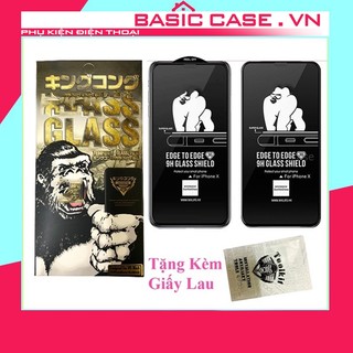 [HÀNG HỘP] Kính cường lực iphone King.Kong full màn 7/7plus/8/8plus/plus/x/xsmax/11/12/13/14/15/pro/max/plus/promax KKHH
