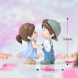 Mô hình tiểu cảnh mini 🎀 Cặp đôi trai gái hạnh phúc