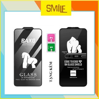 Kính cường lực iphone full màn CHỐNG NHÌN TRỘM KING.KONG BAIKO 8 7plus x xsmax 11 12 13 14 15 pro max promax plus
