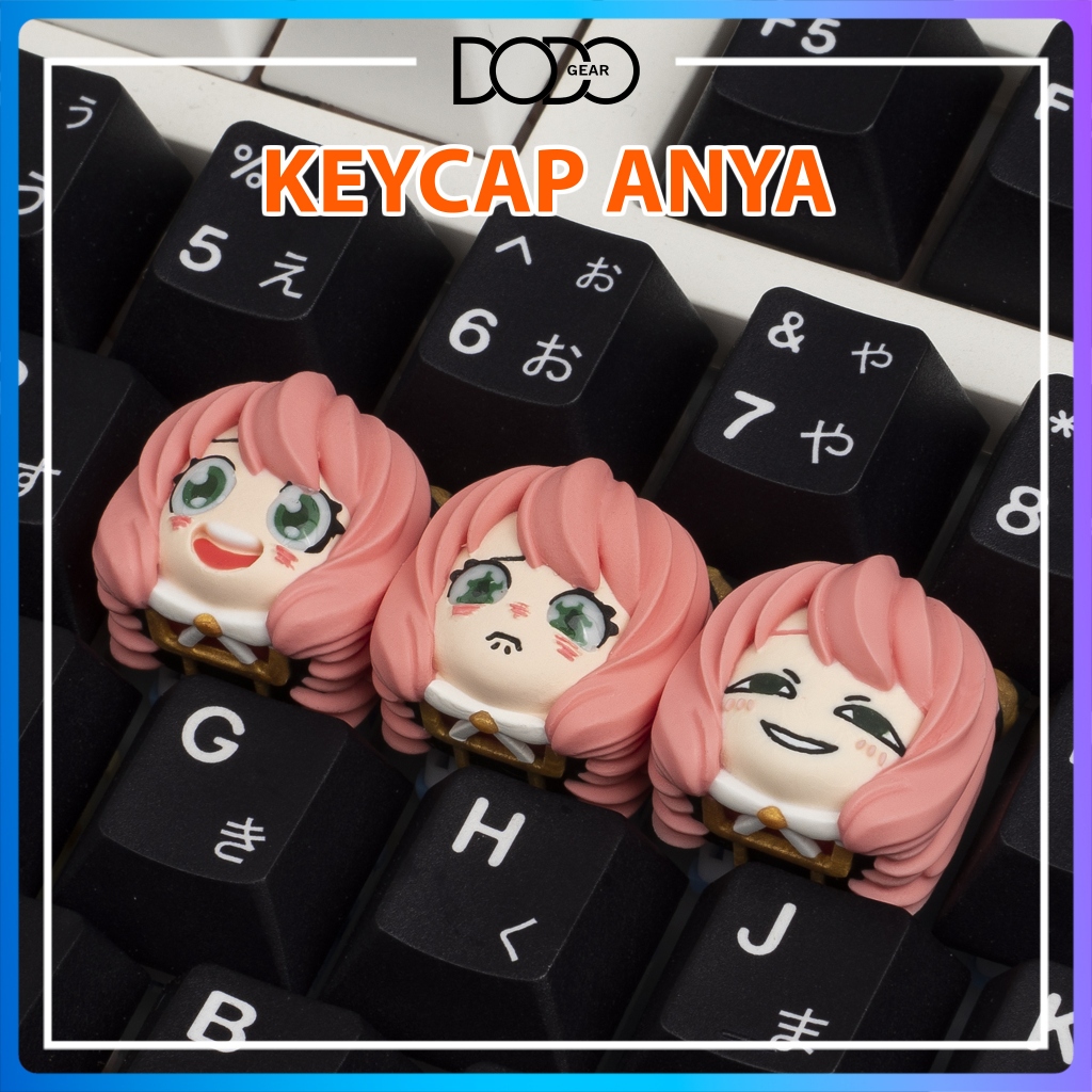 Keycap Artisan SPY X Family Anya artisan keycap Anya DoDo Gear