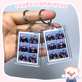 Móc Khóa Photobooth Keychain In Ảnh Theo Yêu Cầu