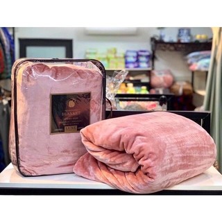 Chăn Lông Tuyết Blanket Cao Cấp 2,3kg Loại 1 Có Túi Xách
