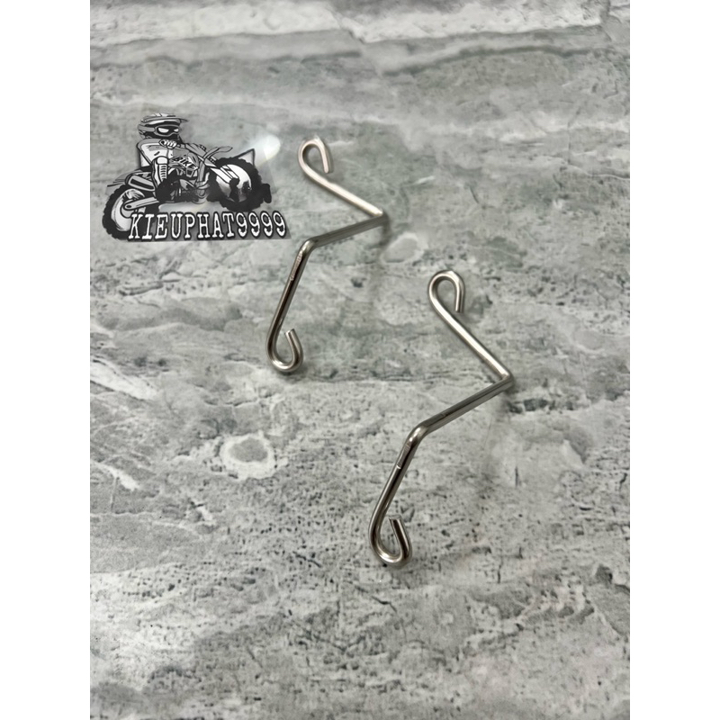 Pat giữ bình dầu inox, Pat kẽm inox bình dầu rời