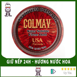 Sáp vuốt tóc colmav kingdom pomade gốc nước 116gram - sáp vuốt tóc nam giữ nếp tóc chỉn chu cả ngày dài năng động