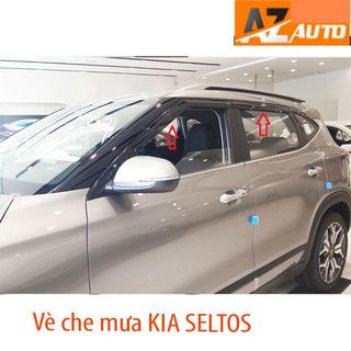 Vè Che Mưa Đen Xe Kia Seltos 2020 -2024 hàng nhập khẩu Hàn Quốc