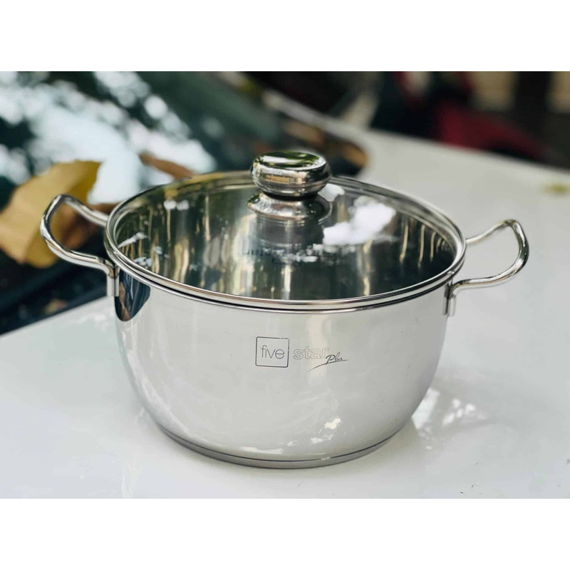 Nồi Inox 3 đáy Fivestar 24cm