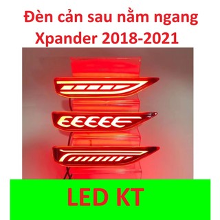 Led gầm sau Mitsubishi Xpander 2017 2018 2019 2020 2021 dạng nằm ngang led cản sau 3 chế độ xi nhan chạy Audi Demi stop.