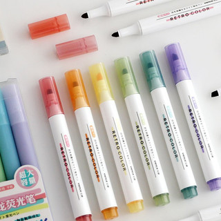 Bút dạ quang 6 màu highlight tuyệt đẹp ( nhiều tông màu hấp dẫn,hàng nhập khẩu cao cấp)
