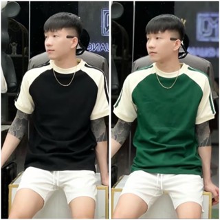 Áo thun nam dập vân cổ tròn Áo phông nam lv chữ nổi thêu mịn đẹp trẻ trung mẫu mới TM