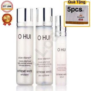 Set ohui trắng da mini Extreme white Snow vitamin 3 sản phẩm