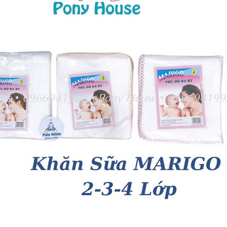 Khăn Sữa Phú Đô Magigo 2/3/4 lớp hàng đẹp Việt Nam Túi 10 Chiếc Cho Bé Sơ Sinh