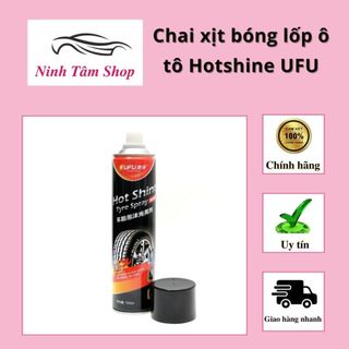 Chai xịt bóng lốp ô tô Hotshine UFU ( dạng bọt ) 720ml