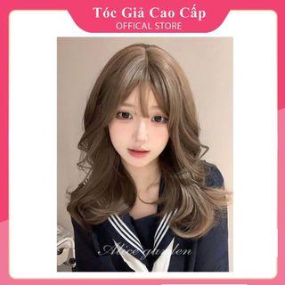 Tóc giả nguyên đầu sợi tơ đẹp, c0304