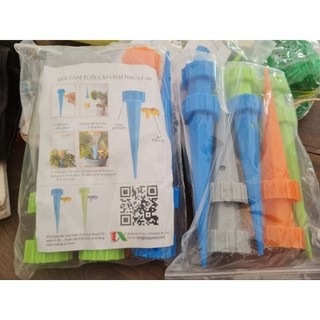 Bộ 10 Que cắm tưới nhỏ giọt điều chỉnh lắp chai nhựa pet C-09,chai coca