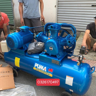 Máy nén khí có dầu puma 230l 10hp công suất lơn siêu bền chất lượng bảo hành
