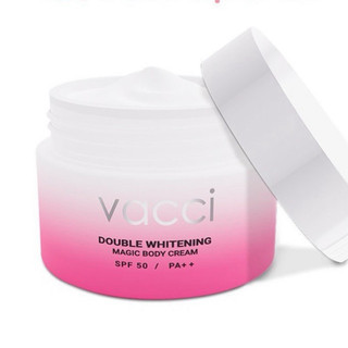 KEM DƯỠNG TRẮNG DA TOÀN THÂN VACCI DOUBLE WHITENING MAGIC BODY CREAM 160G CHÍNH HÃNG - LÀN DA TRẮNG MỊN NGỌC NGÀ - 6573