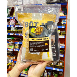 Combo vỏ bánh nướng trung thu - Làm được khoảng 30 bánh 150g