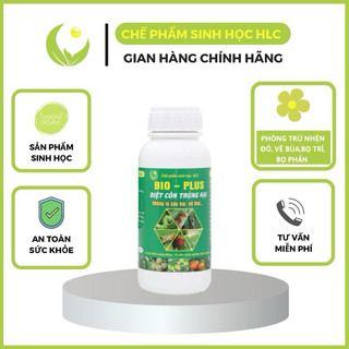Chế phẩm sinh học bio plus hlc 500ml - chống côn trùng gây hại cho cây trồng
