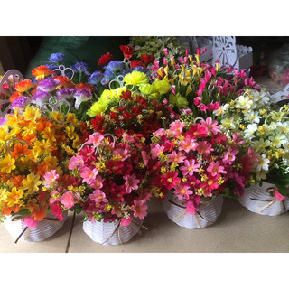Giỏ hoa treo tường xinh xắn